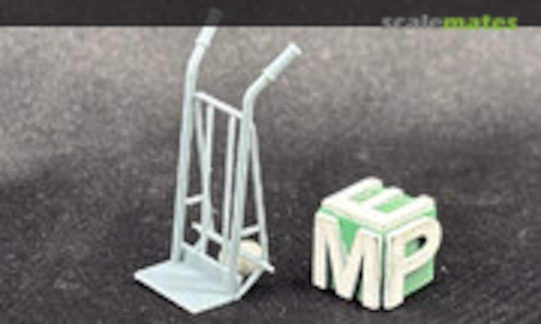 1:35 Hand (delivery) trolley - type 2 with wheels (EMP3d 35071005) 35071005