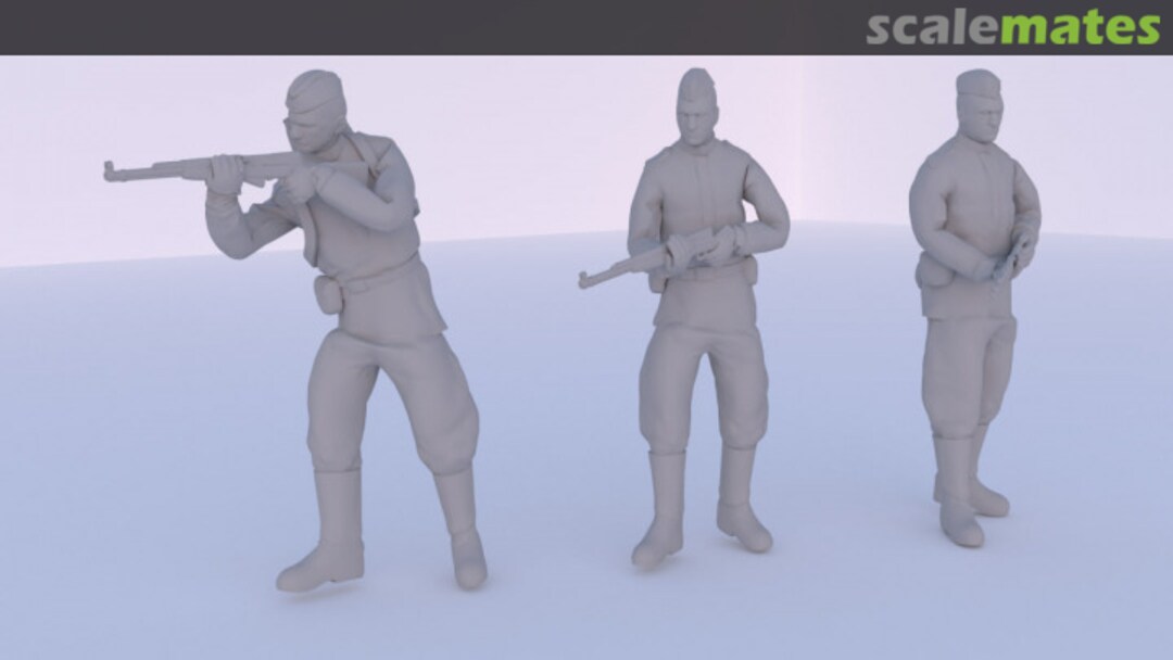 Boxart Soviet motorized rifle soldiers of the 1950s 167 Scalemodels72 Boxart Soviet motorized rifle soldiers of the 1950s 167 Scalemodels72