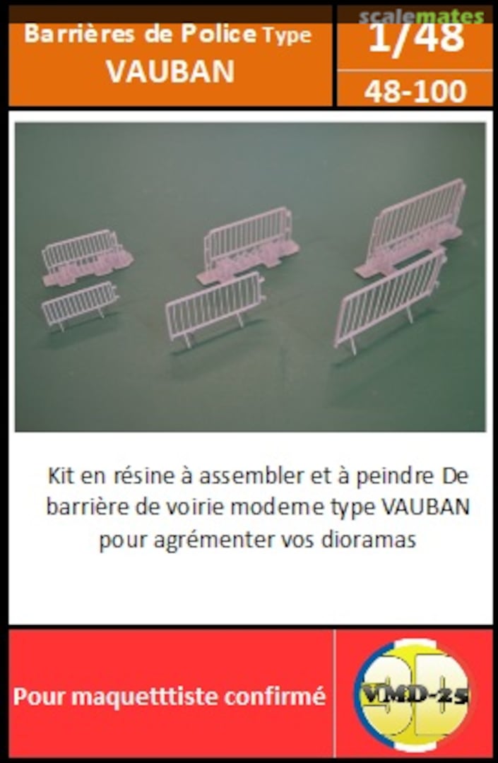 Boxart barrière de police type vauban x6 48-100 VMD25_3D Boxart barrière de police type vauban x6 48-100 VMD25_3D