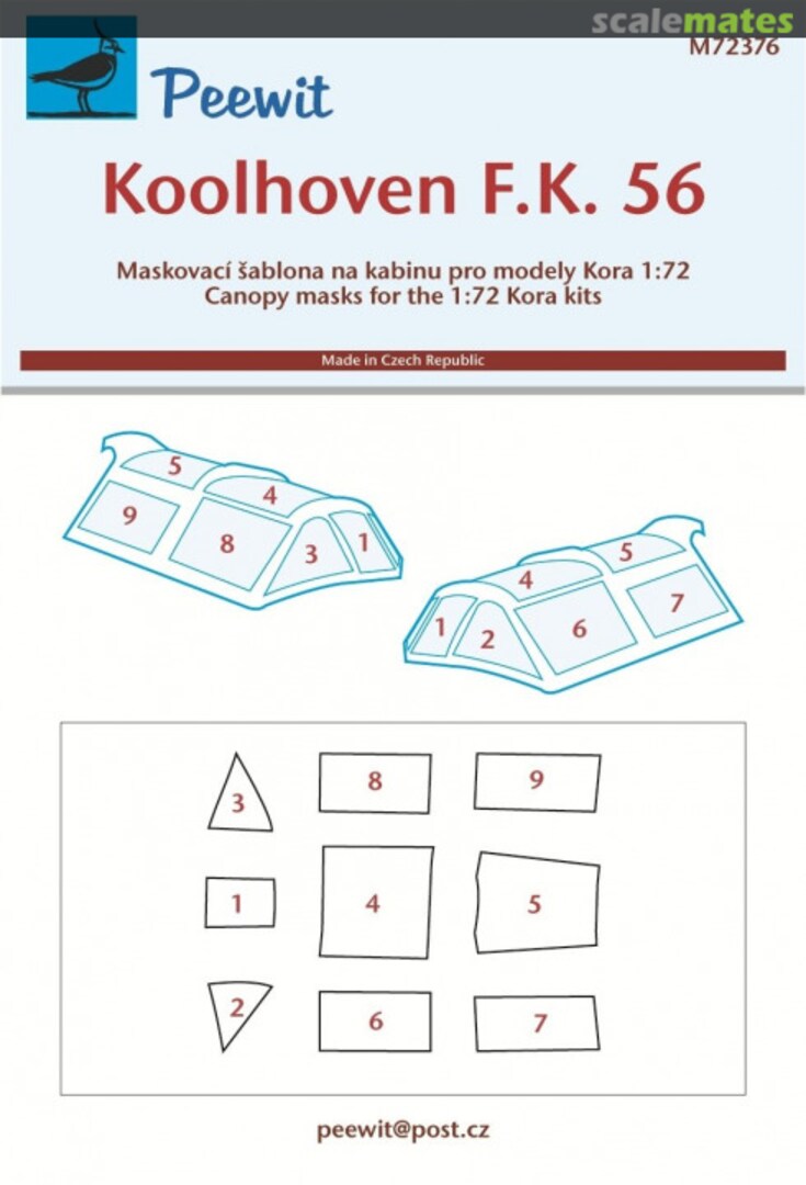 Boxart Koolhoven F.K.56 M72376 Peewit