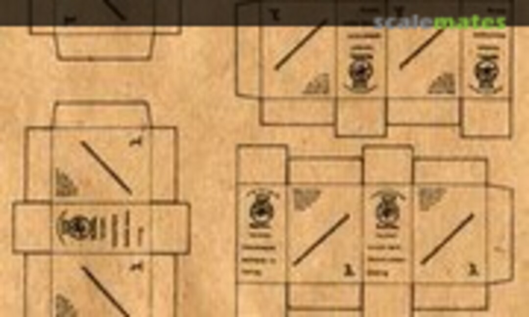 1:35 G.B. Cardboard Boxes (PlusModel 013) 013