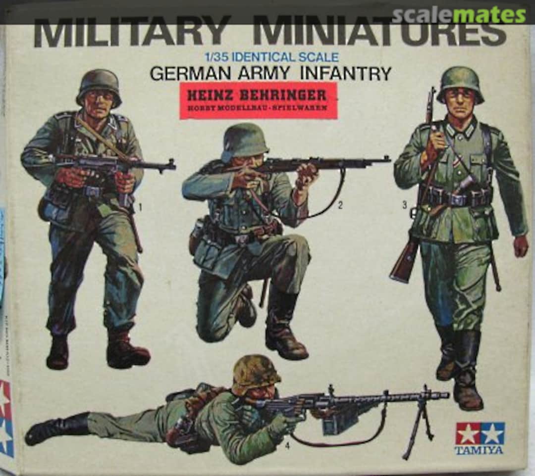 Boxart German Army Infantry MM102 Tamiya Boxart German Army Infantry MM102 Tamiya