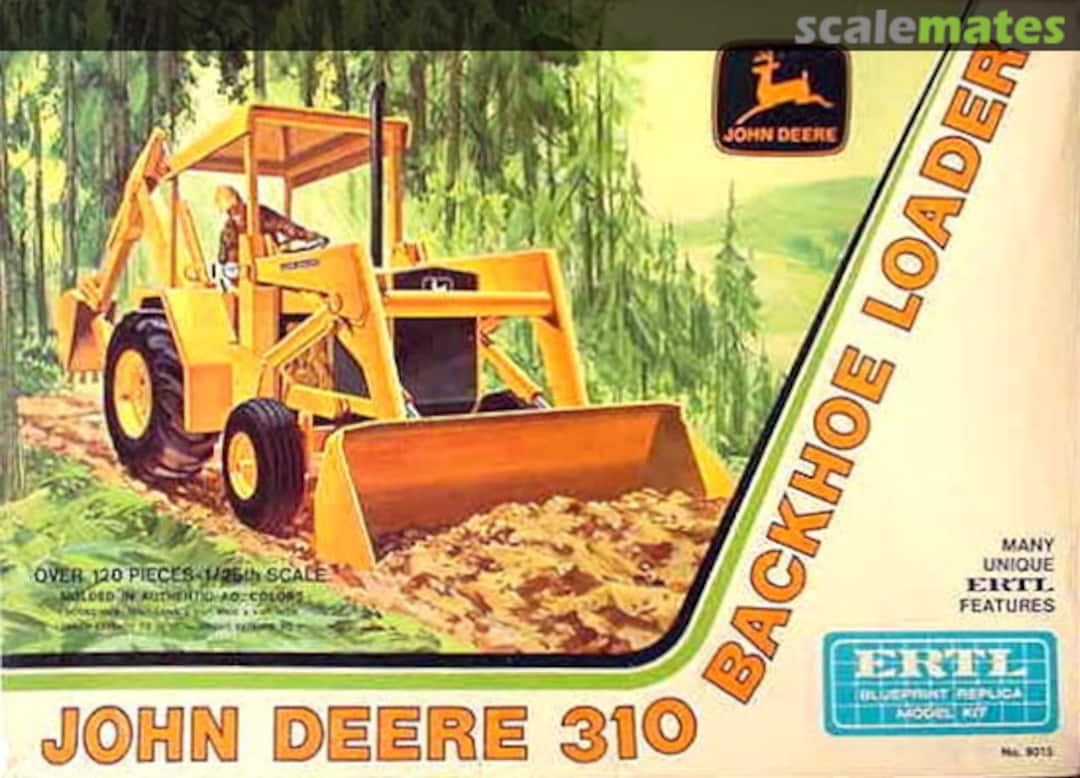 Boxart 310 Backhoe Loader 8015 ERTL