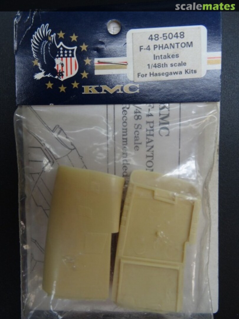 Boxart F-4 Phantom II Intakes 48-5048 KMC Boxart F-4 Phantom II Intakes 48-5048 KMC