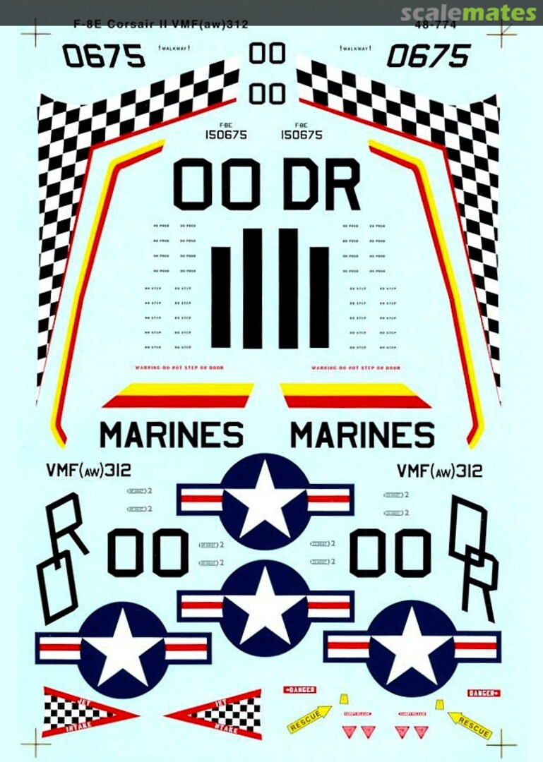 Boxart F-8E Crusader 48-774 SuperScale International Boxart F-8E Crusader 48-774 SuperScale International