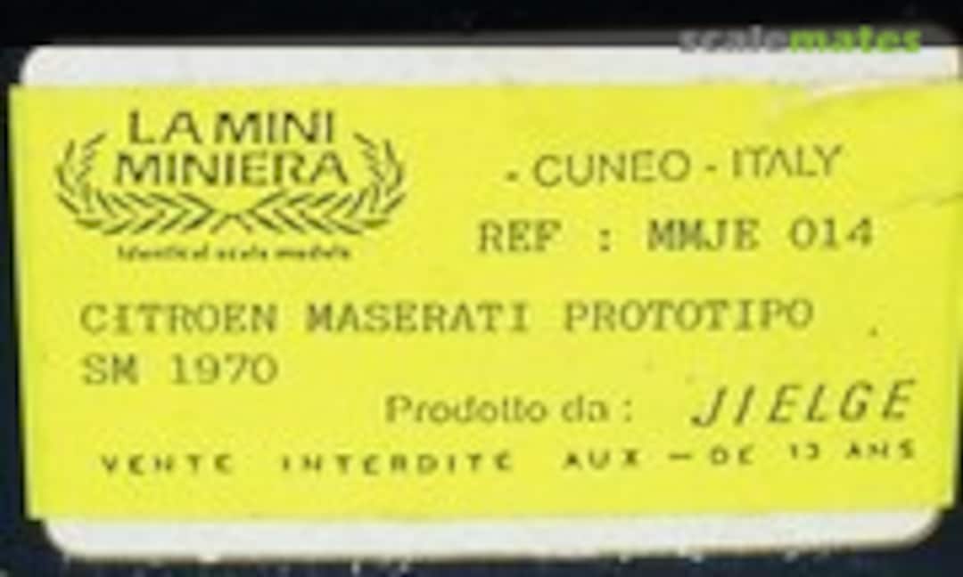 Citroën Maserati Prototipo (La Mini Miniera MM JE 14)
