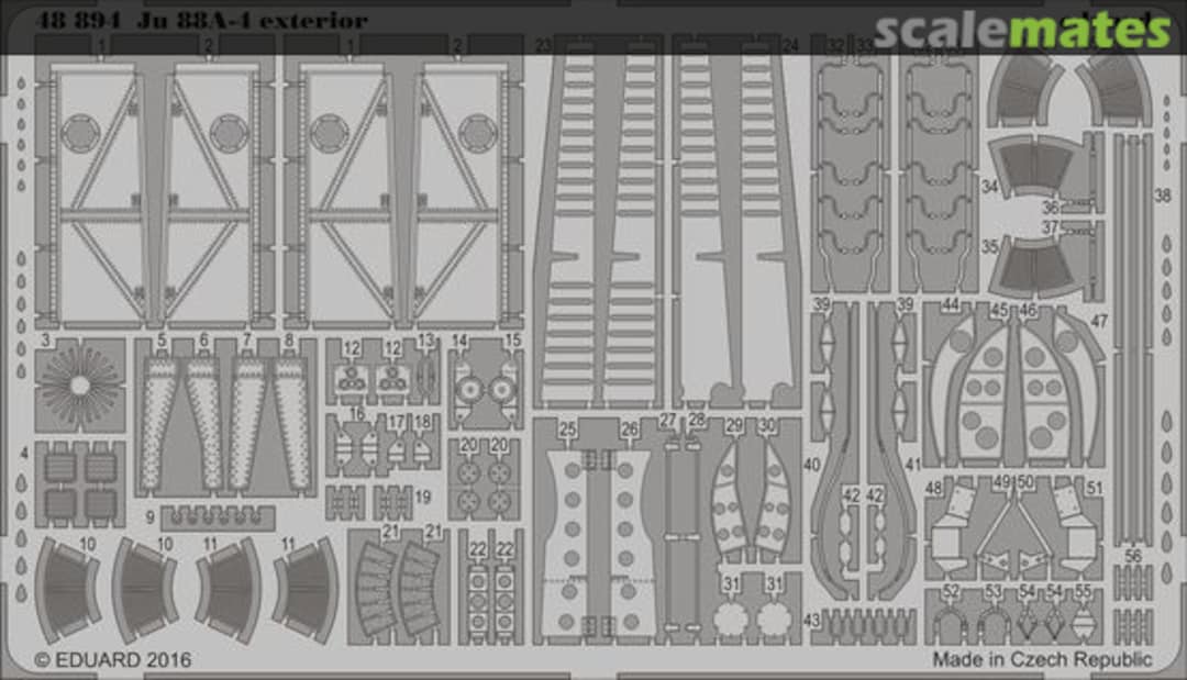 Boxart Ju 88A-4 exterior 48894 Eduard Boxart Ju 88A-4 exterior 48894 Eduard