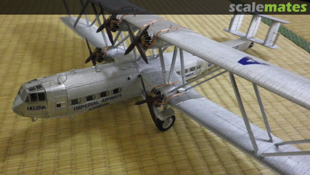 Boxart Handley Page HP.42W 8 One Man MODEL Boxart Handley Page HP.42W 8 One Man MODEL