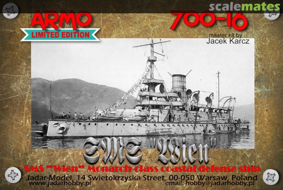Boxart SMS Wien 700-16 Armo Boxart SMS Wien 700-16 Armo