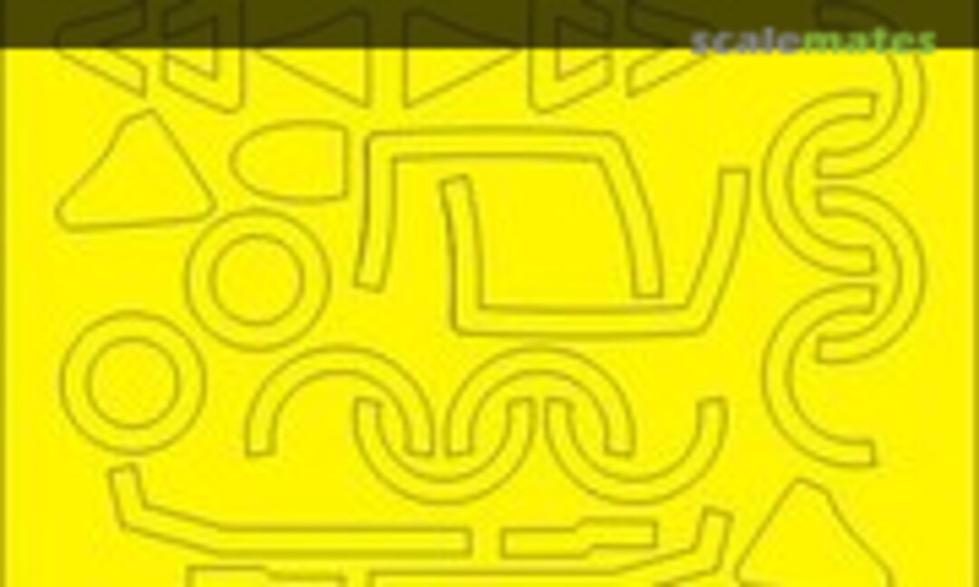 1:48 Mask for Sukhoi SU-11 Fishpot (New Ware NWAM034) NWAM034