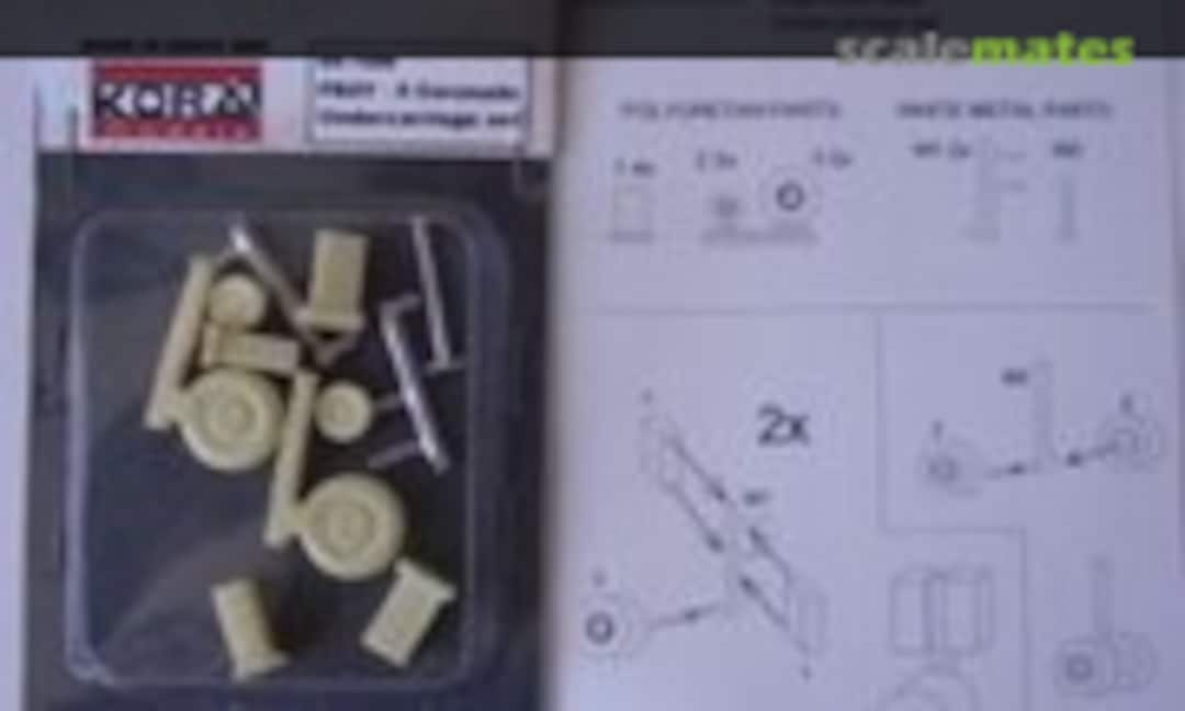 1:72 PB2Y-5 Undercarriage Set (Kora Models DS7206) DS7206