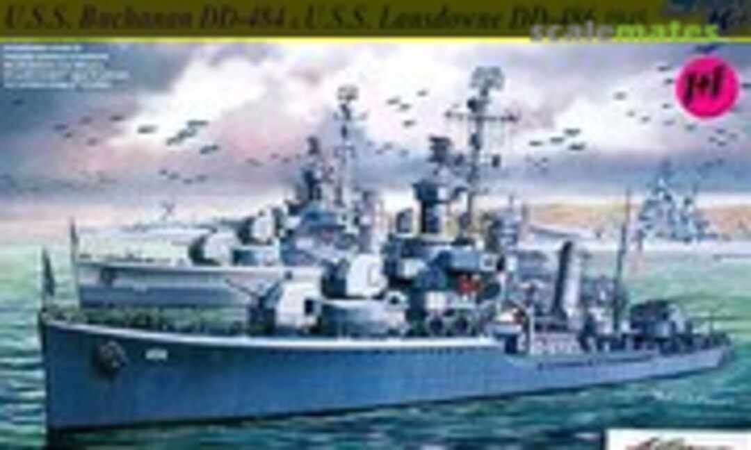 1:700 U.S.S. Buchanan DD-484 & U.S.S. Lansdowne DD-486 1945 (Cyber Hobby 7089) 7089