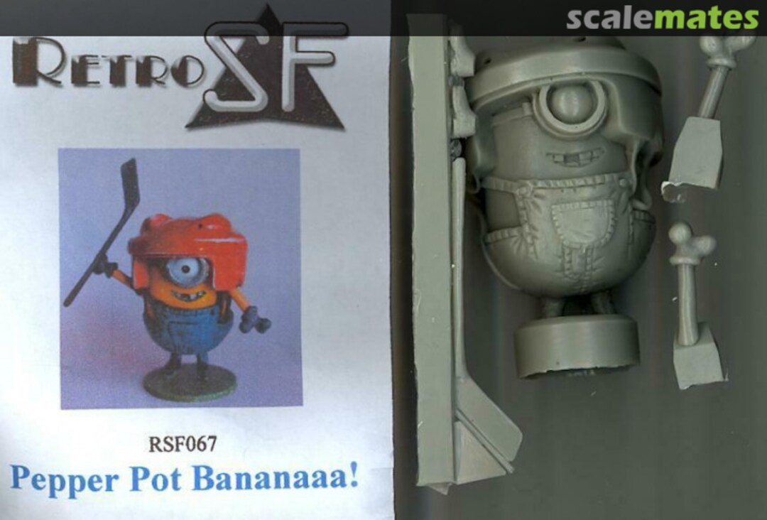 Boxart Pepper Pot Bananaaa! RSF067 RetroSF