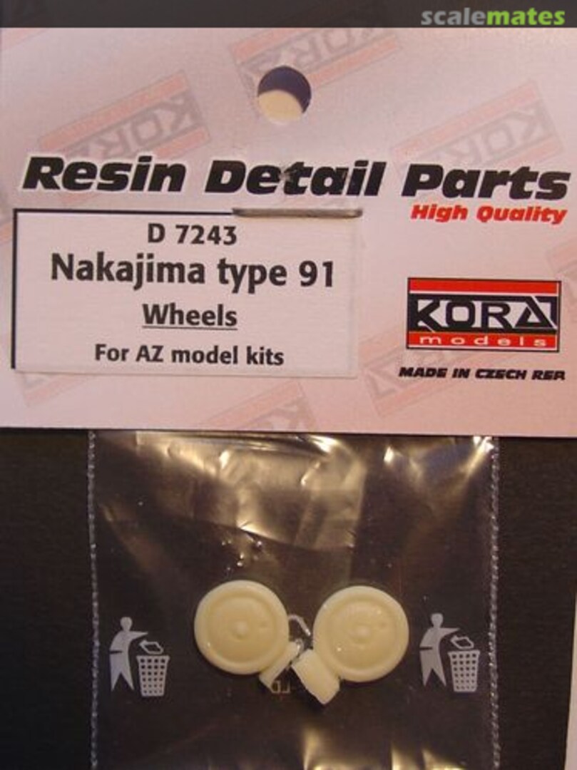 Boxart Nakajima type 91 D7243 Kora Models Boxart Nakajima type 91 D7243 Kora Models