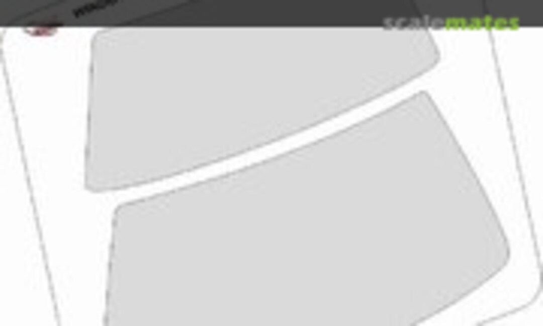 1:24 Mitsubishi Lancer Evo 5, Evo 6 window masks (MF-Zone SZ06) SZ06