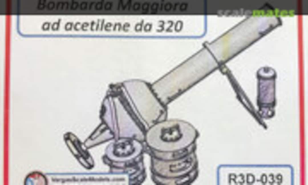 1:35 Bombarda Maggiora ad acetilene da 320 (Vargas Scale Models R3D-039) R3D-039