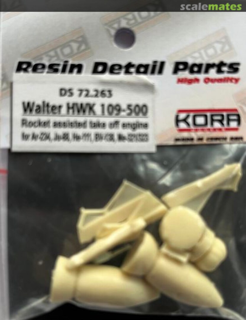 Boxart Walter HWK 109-500 DS 72.263 Kora Models Boxart Walter HWK 109-500 DS 72.263 Kora Models