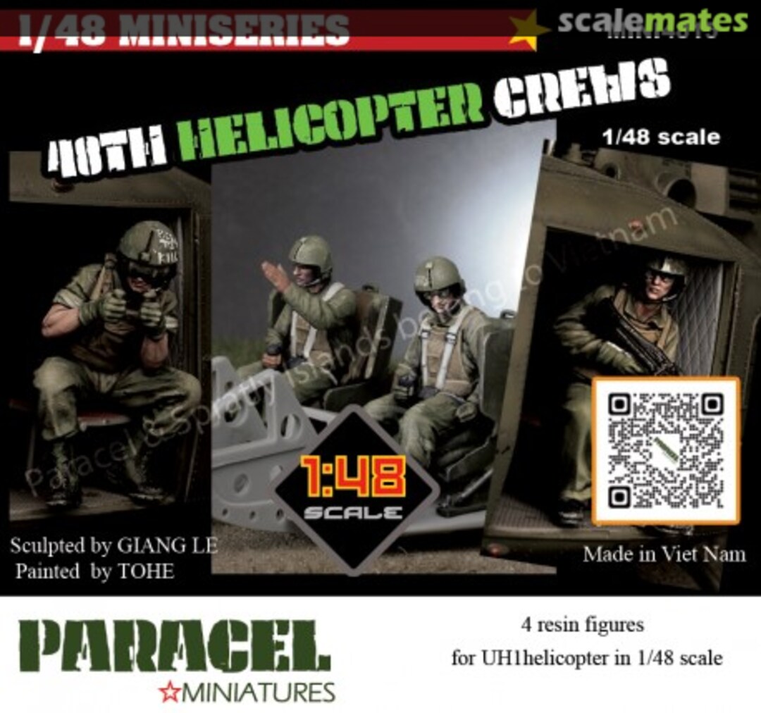 Boxart 48th US Helicopter Crews MINI4815 Paracel Miniatures Boxart 48th US Helicopter Crews MINI4815 Paracel Miniatures