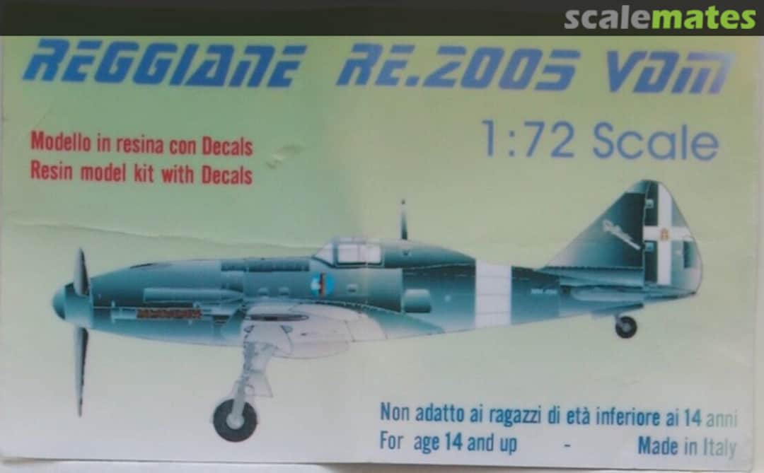 Boxart Reggiane Re.2005 VDM Old Wings Models Boxart Reggiane Re.2005 VDM Old Wings Models