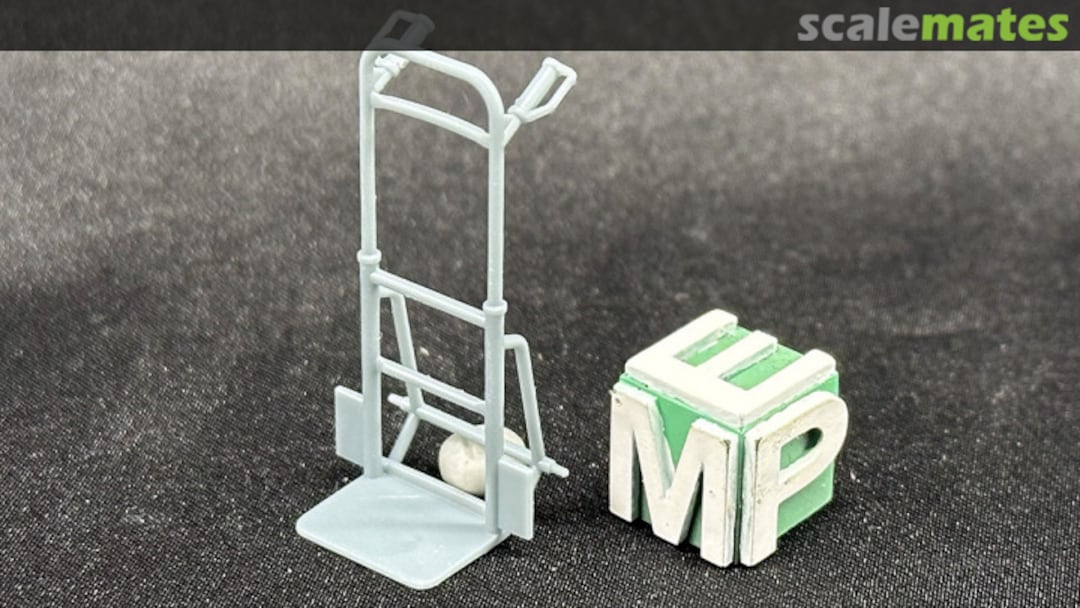 Boxart Hand (delivery) trolley - type 3 with wheels 35071006 EMP3d Boxart Hand (delivery) trolley - type 3 with wheels 35071006 EMP3d