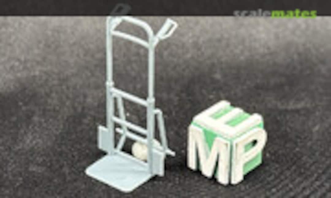 1:35 Hand (delivery) trolley - type 3 with wheels (EMP3d 35071006) 35071006