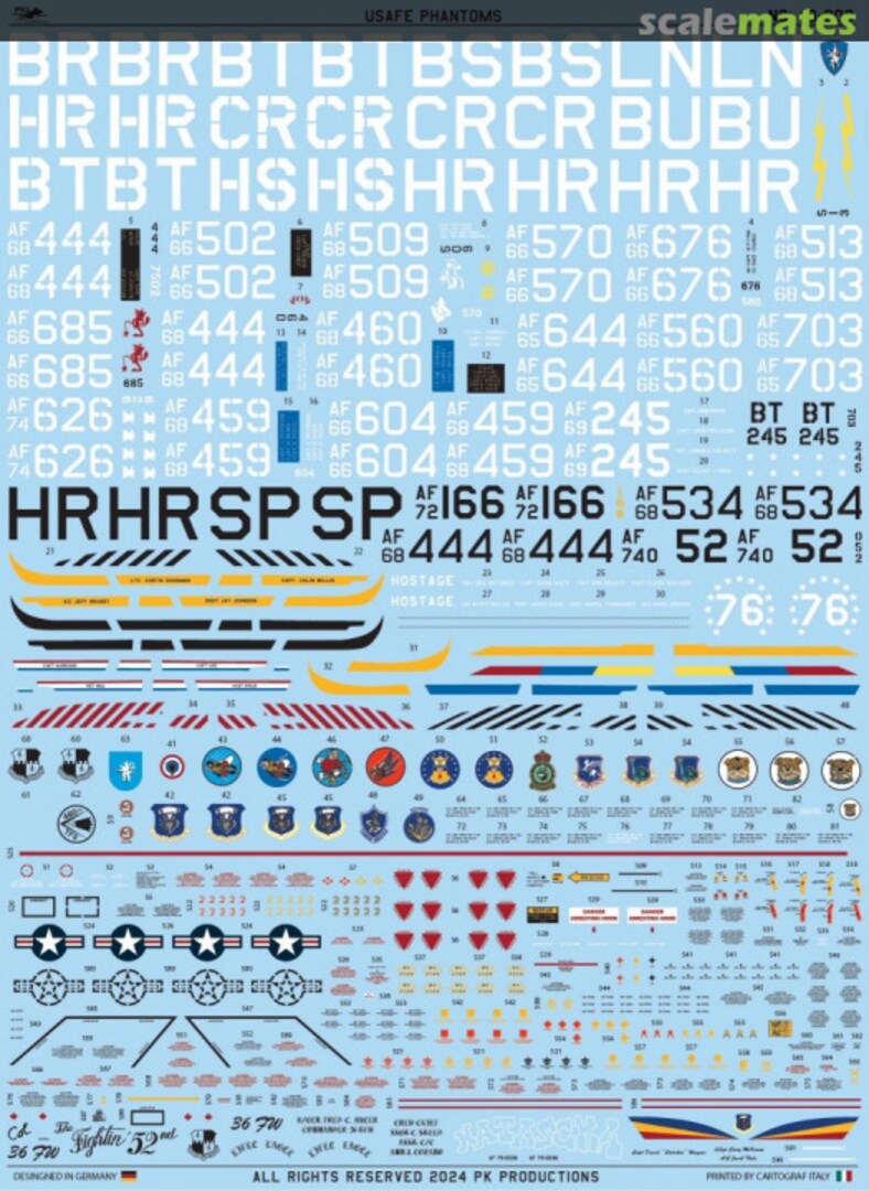 Contents USAFE Phantoms 48-008 PK Productions Contents USAFE Phantoms 48-008 PK Productions