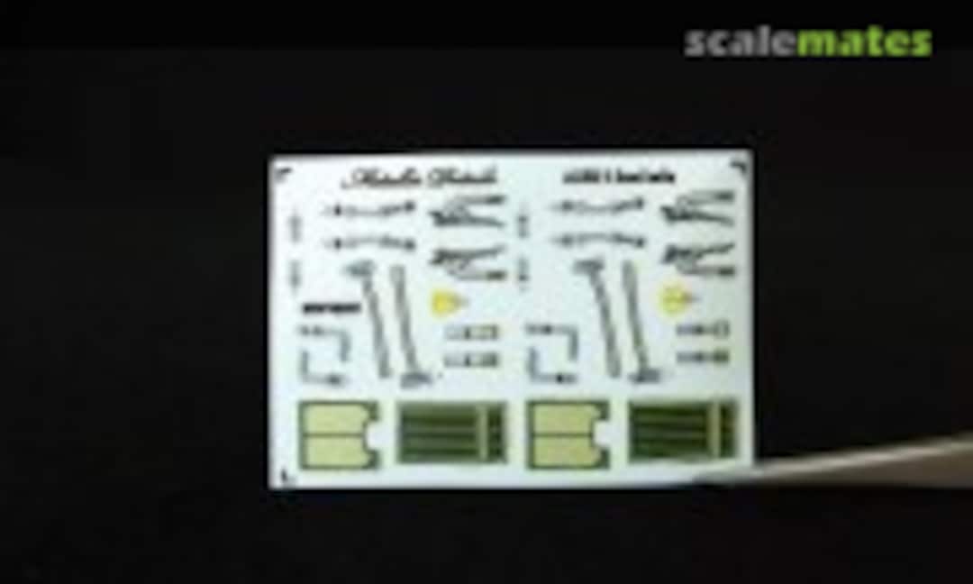 1:48 ACES II Seat belts (Metallic Details MDP48021) MDP48021