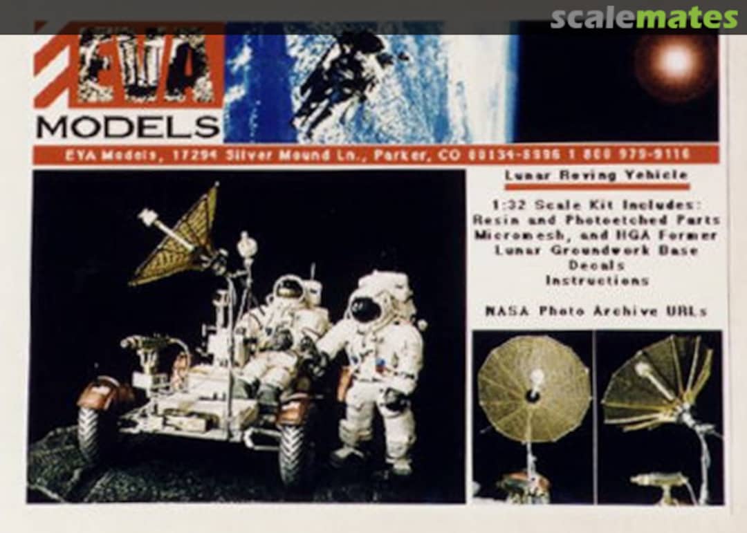 Boxart Lunar Roving Vehicle EVA Models Boxart Lunar Roving Vehicle EVA Models