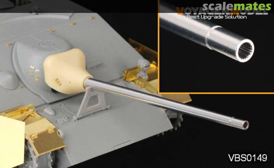 Boxart Jagdpanzer 75mm L/70 Barrel w/Mantlet VBS0149 Voyager Model Boxart Jagdpanzer 75mm L/70 Barrel w/Mantlet VBS0149 Voyager Model