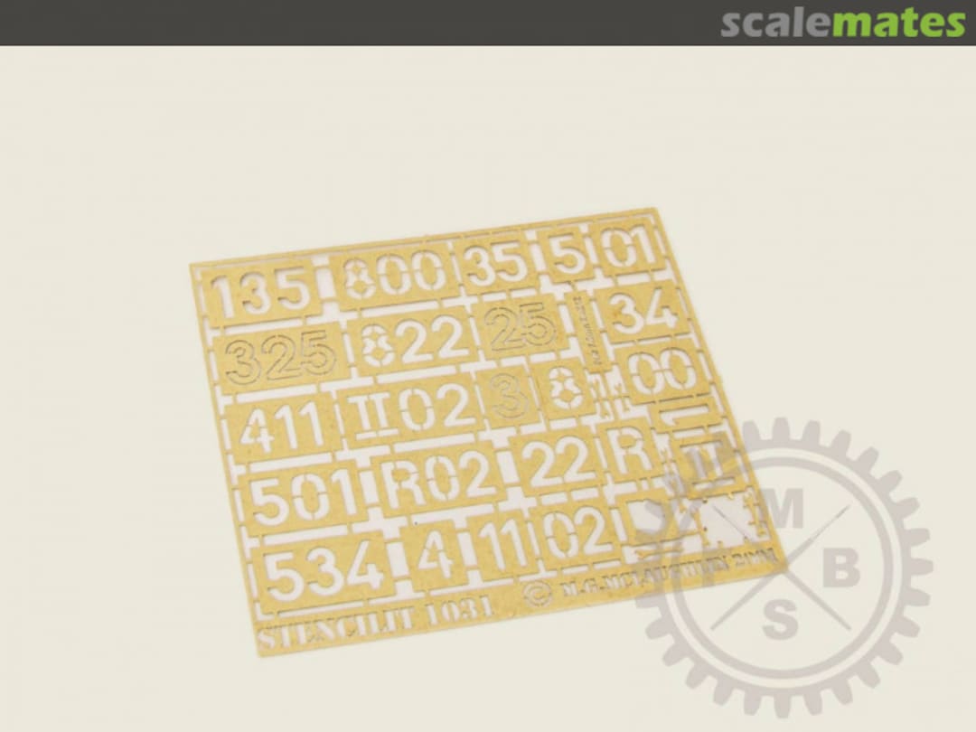 Boxart 5th SS Pz Division Wiking Panther Numbers - part one 1031 Stencilit Boxart 5th SS Pz Division Wiking Panther Numbers - part one 1031 Stencilit