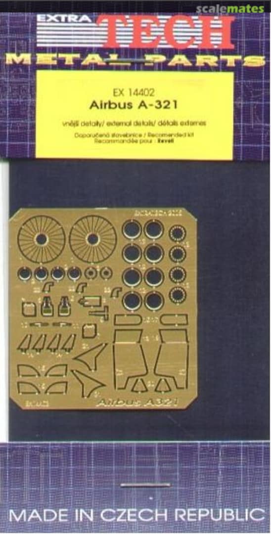 Boxart Airbus A-321 EX 14402 Extratech Boxart Airbus A-321 EX 14402 Extratech