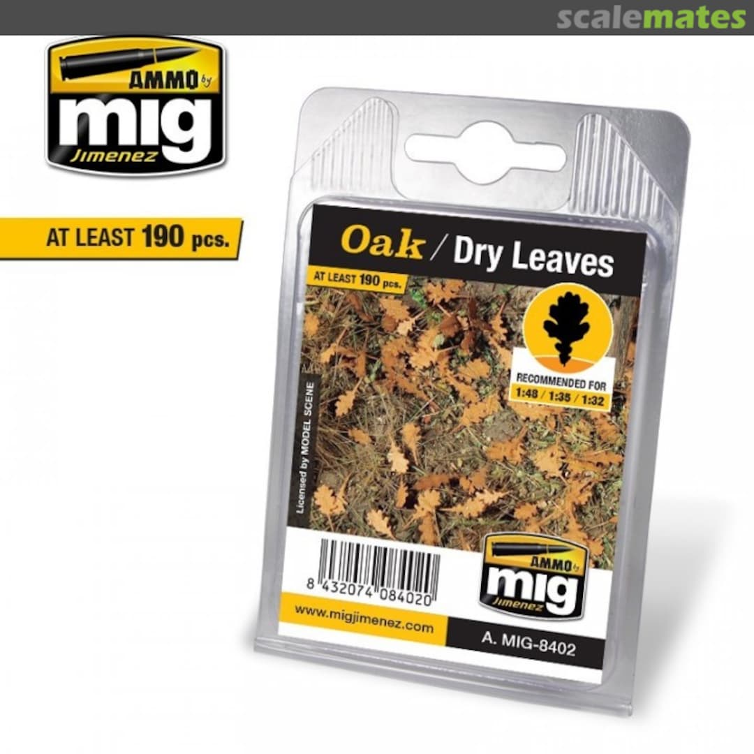 Boxart Oak /Dry Leaves A.MIG-8402 Ammo by Mig Jimenez Boxart Oak /Dry Leaves A.MIG-8402 Ammo by Mig Jimenez