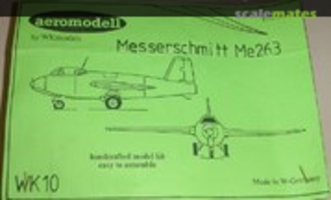 1:72 Messerschmitt Me263 (aeromodell WK10)