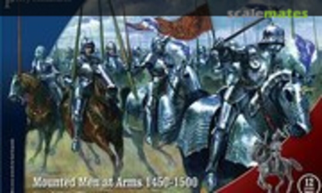 28mm Mounted Men At Arms (Perry Miniatures WR40) WR40