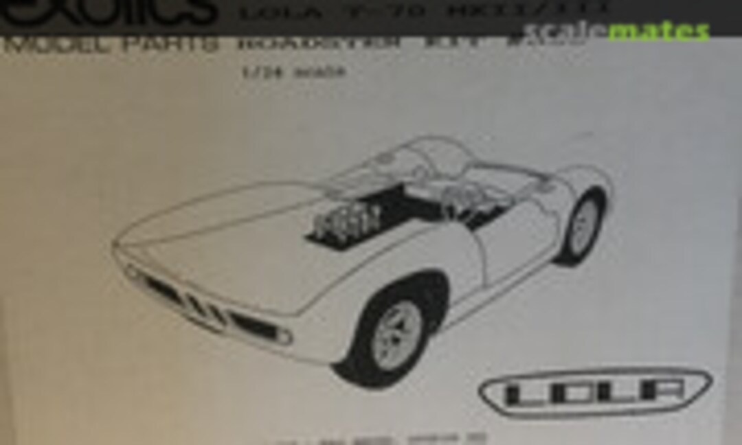 Lola T-70 MK II/III Roadster (Mini Exotics 858)