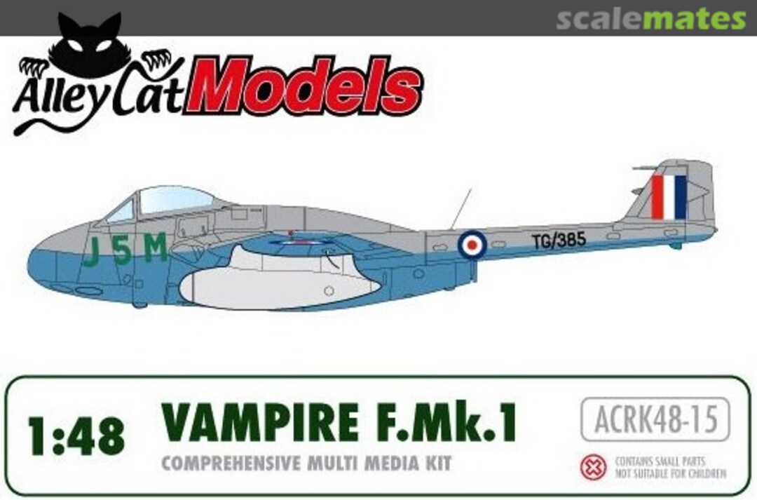 Boxart De Havilland Vampire F.Mk.1 ACRK48-15 Alley Cat Boxart De Havilland Vampire F.Mk.1 ACRK48-15 Alley Cat
