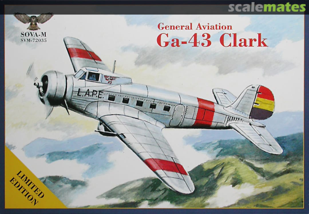 Boxart Ga-43 Clark SVM-72035 SOVA-M Boxart Ga-43 Clark SVM-72035 SOVA-M