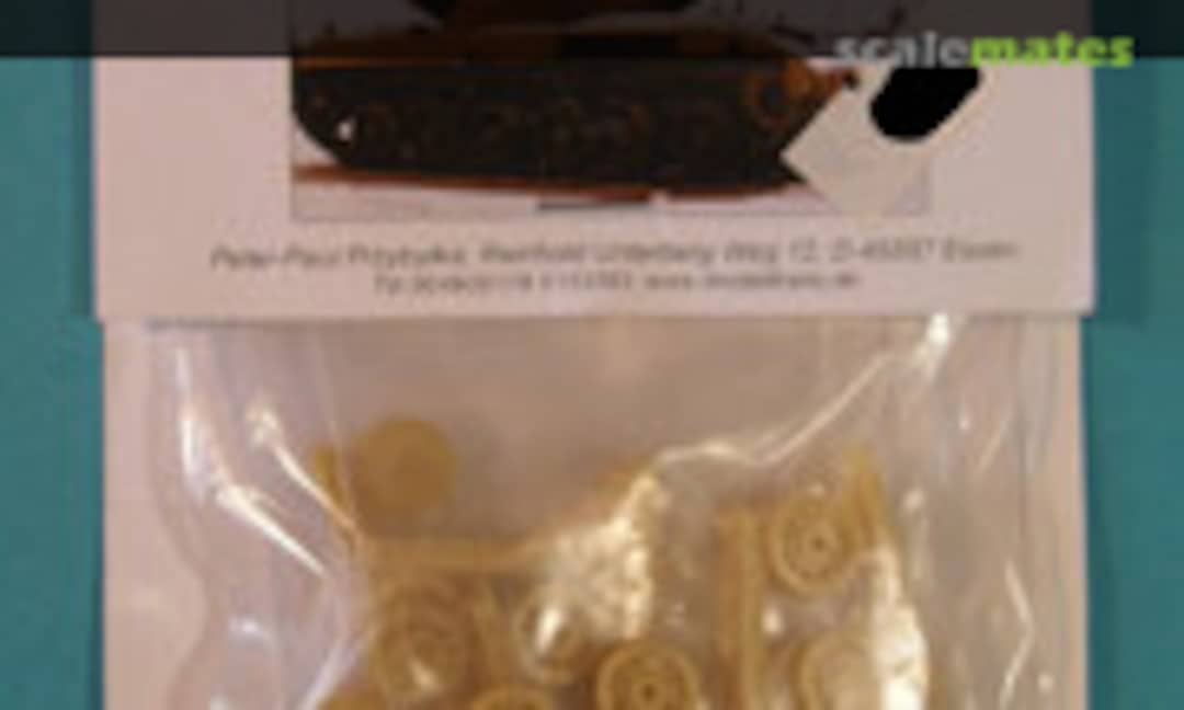 1:72 Merkava I wheels 18-hole rim (Modell Trans Modellbau MT72231) MT72231