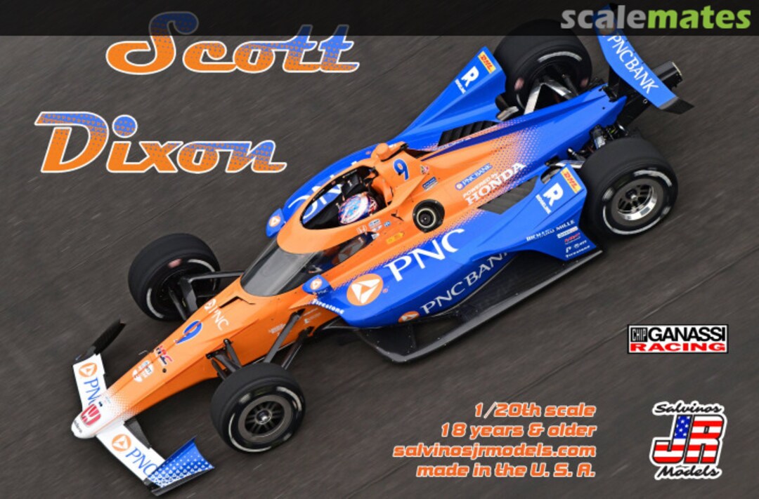 Boxart Scott Dixon 2024 IndyCar Salvinos JR Models Boxart Scott Dixon 2024 IndyCar Salvinos JR Models