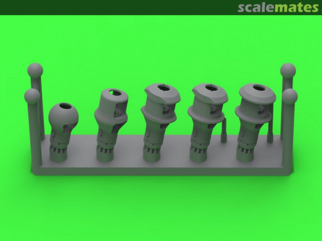 Boxart Muzzle brakes for 7,5cm PaK/KwK/StuK 40 (5 types) GM-72-039 Master Boxart Muzzle brakes for 7,5cm PaK/KwK/StuK 40 (5 types) GM-72-039 Master
