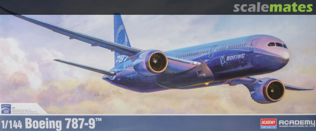 Boxart Boeing 787-9 12649E Academy Boxart Boeing 787-9 12649E Academy
