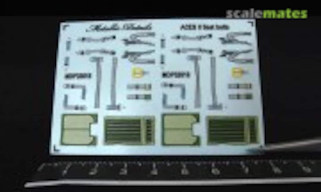 1:32 ACES II Seat belts (Metallic Details MDP32018) MDP32018