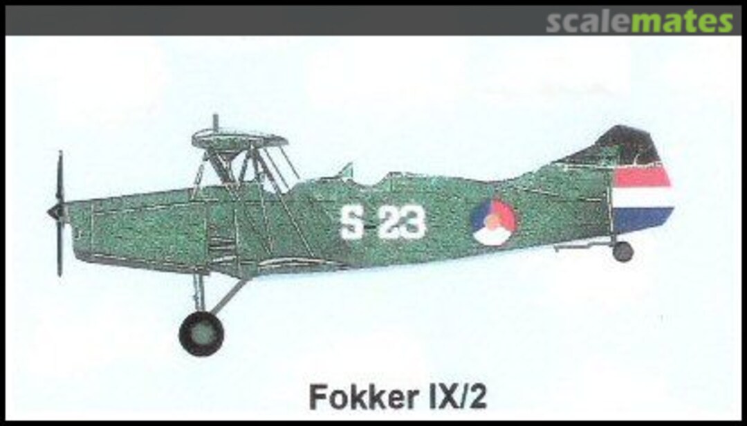Boxart Fokker IX/2 VAMI Models Boxart Fokker IX/2 VAMI Models