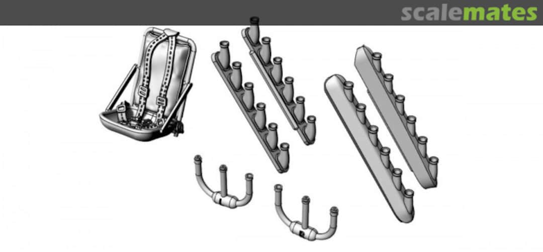 Boxart P-51D/K Mustang Details Set 82026 Arma Hobby Boxart P-51D/K Mustang Details Set 82026 Arma Hobby