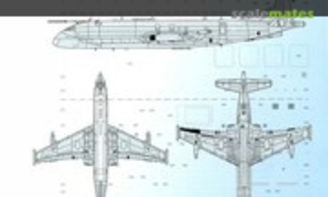 1:72 HS/BAe Nimrod Stencil Data Set Pt.4 (Model Alliance MAS-729046) MAS-729046