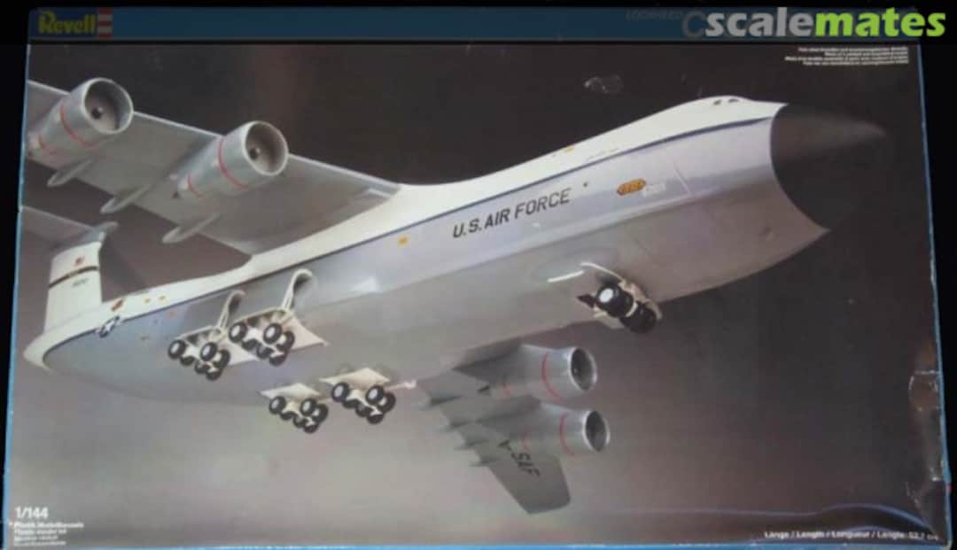 Boxart Lockheed C-5A Galaxy 4748 Revell