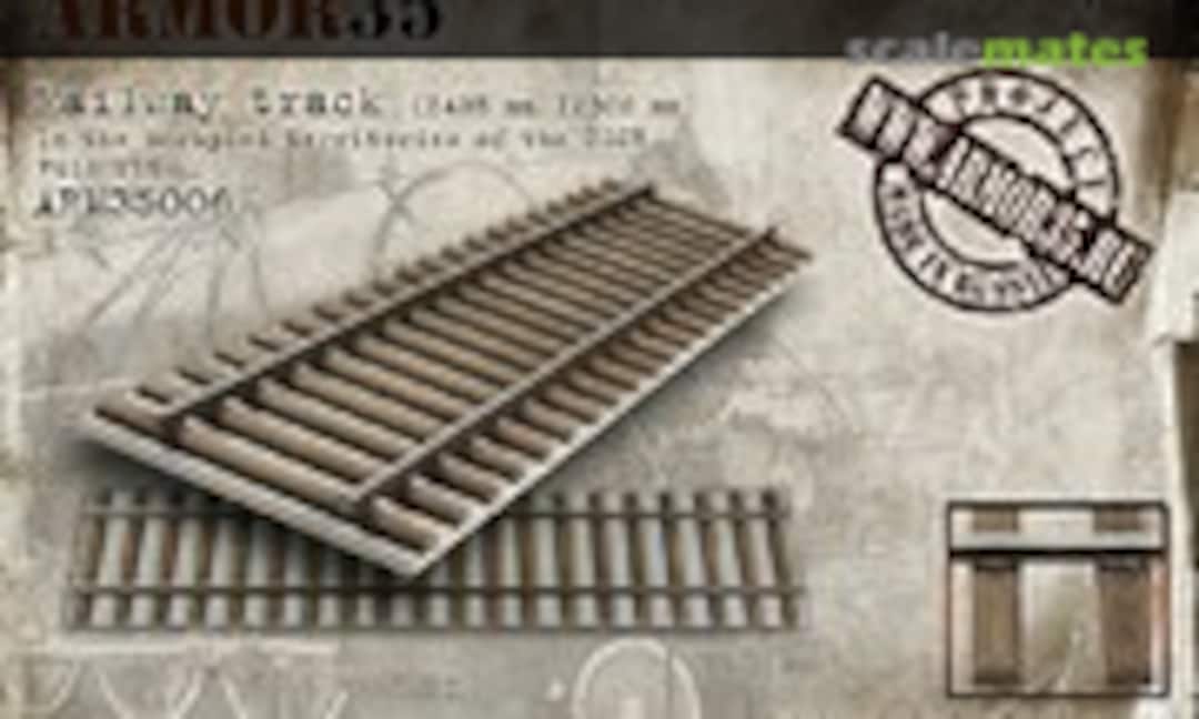 Railway Track (1435mm,12500mm) -Full Kit- (Armor35 ARM35006)