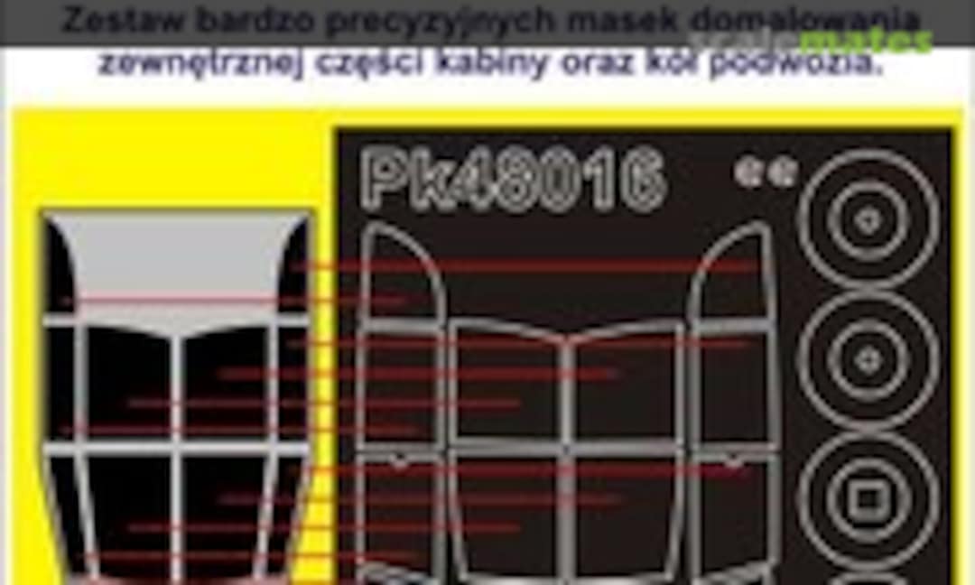 1:48 Messerschmitt Bf108 Tajfun (Pmask Pk48016) Pk48016