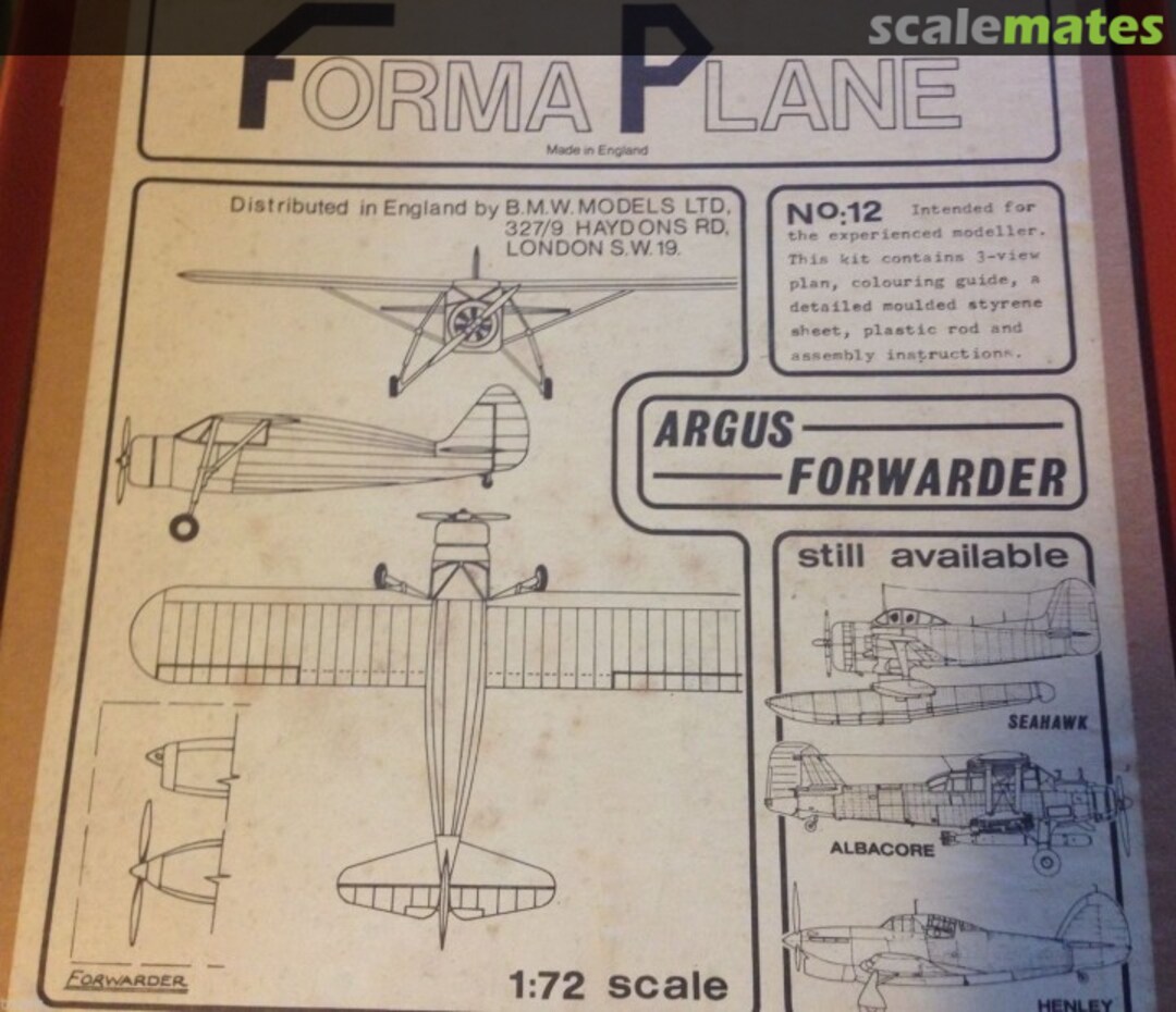 Boxart Argus - Forwarder 12 Formaplane