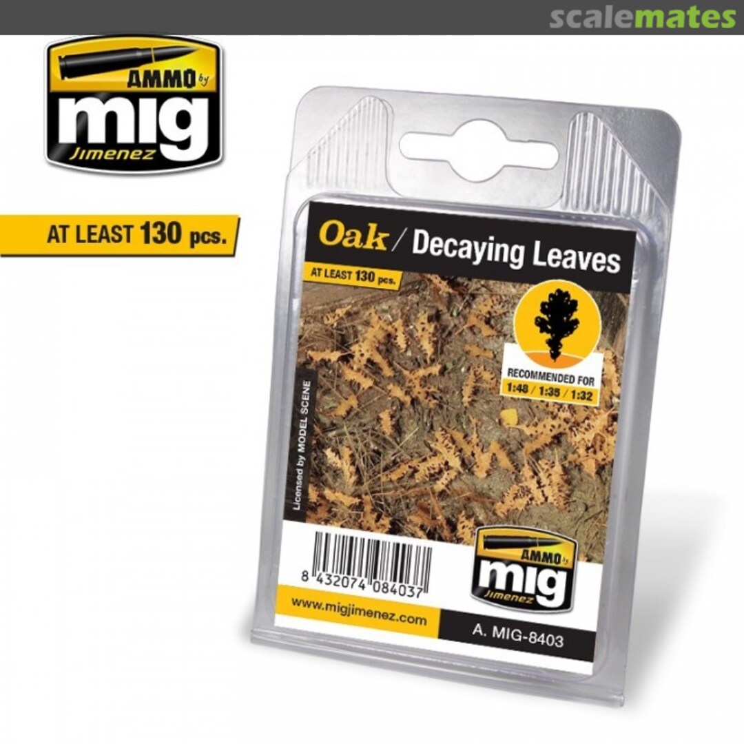 Boxart Oak /Decaying Leaves A.MIG-8403 Ammo by Mig Jimenez Boxart Oak /Decaying Leaves A.MIG-8403 Ammo by Mig Jimenez